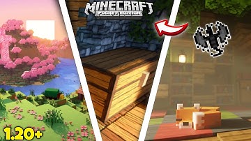 Render Dragon Shader For Minecraft Pe 1.20+ 🔥 || #minecraft #shaders