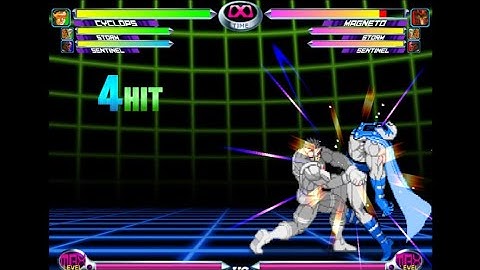 MvC2 - Cyclops Infinite Mixup Compilation