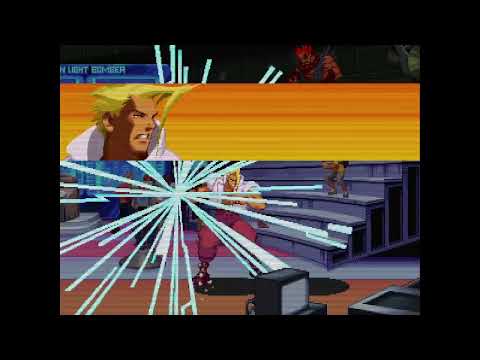 X-Men vs. Street Fighter - Charlie, Wolverine vs. Akuma, Cyclops 3
