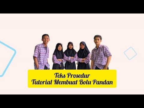 Teks Prosedur Cara Membuat Kue Bolu Pandan