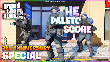 GTA V 7th Anniversary Special Mission The Paleto Score || With Redux Mod For Low End PC || 2020