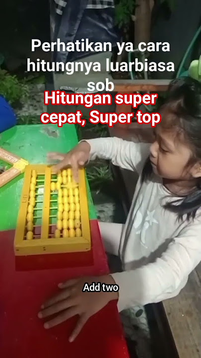 How to calculate quickly with an abacus, which originated in Japan. #shortvideo #viral