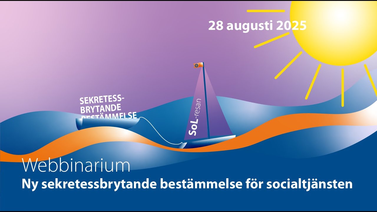 JP Infonet | Webbinarium: Ny sekretessbrytande bestämmelse för socialtjänsten.