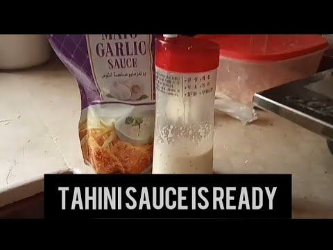 Tahini sauce recipe | Tahini paste | Shawarma sauce - YouTube