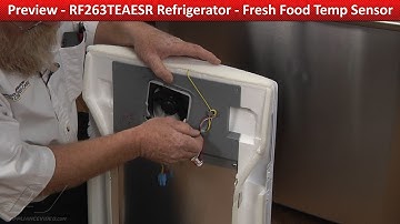 Samsung Refrigerator - Too Warm in Fridge - Fresh Food Temp Sensor Repair and Diagnostic