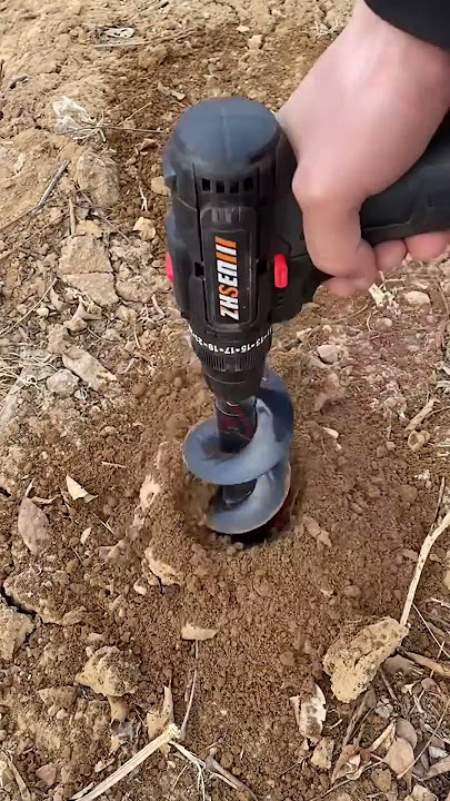 Garden Drill Auger - Garden Hacks 2021