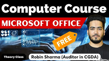 Microsoft Office | Computer Awareness I For all SSC Exams 2023 I By Robin Sharma