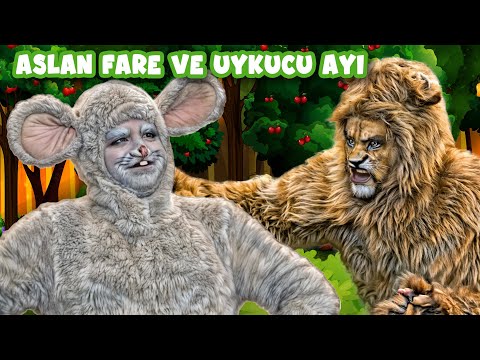 Aslan, Fare ve Uykucu Ayı 🦁🐭🐻 ( Yeni ) | Adisebaba Masallar