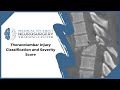 Thoracolumbar Injury Classification and Severity Score