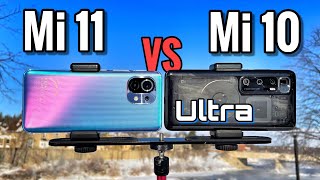 Xiaomi Mi 11 VS Xiaomi Mi 10 Ultra Camera Comparison!