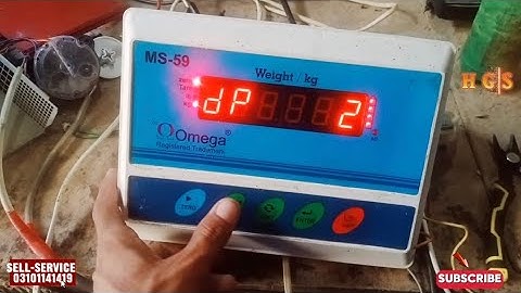 Omega Ms 59 calibration! #electrical #million #weightmachine #machine by haji global scale @haji-14