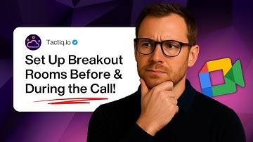 How to Set Up Breakout Rooms in Google Meet