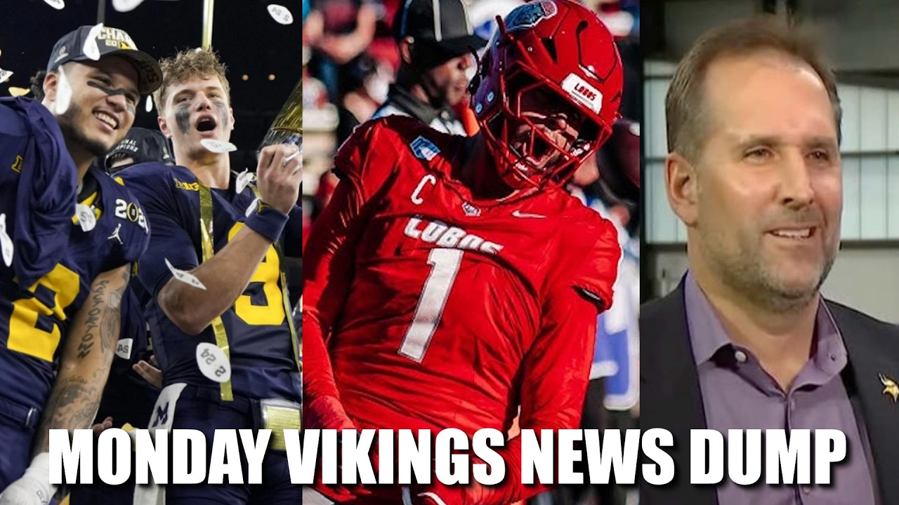 Minnesota Vikings News Dump (4.6.26) | Corum Backs JJ, Edge Meeting, Brz BPA
