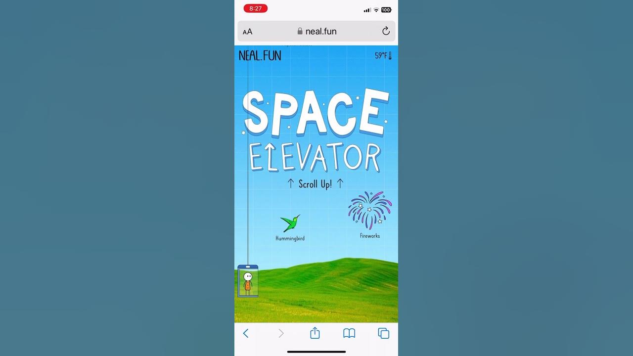 How high is space youtube