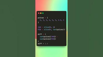 Improve Code Readability with Named Slices in Python #shorts