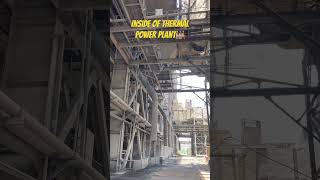 Thermal power plant🏭🛜 #collegelife #viral #engineering #powerplant #college #internship #edit