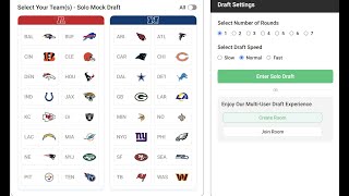 Brolo's Picks 4 NFL Mock Draft