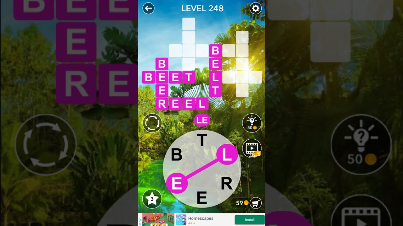 Word Crossword Search level 248