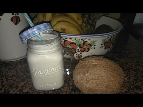Jus de noix de coco