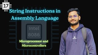 Lec:17 | String Instructions in Assembly Language | Microprocessor 8086