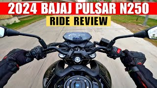 Bajaj Pulsar N250 New Model 2024 Detailed Review - Performance & Comfort | Price & All Colors