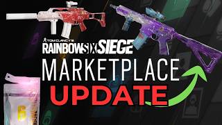 Rainbow Six Siege Market place update.