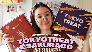 october 2023 box 🍁👻 · tokyotreat & sakuraco snack boxes (w/ 5% off promo code) · halloween + autumn!