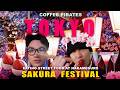 Eating Street Food at Nakameguro Sakura Festival [30sec]
