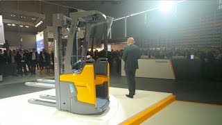 Jungheinrich Live 2019 In Stuttgart Die Enthüllung Des Erc 216Zi