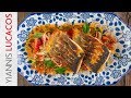 Λαβράκι με σαλάτα φινόκιο, ελιές & ντομάτα | Yiannis Lucacos