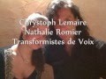 Chrystoph lemaire  nathalie romier aznavour pour toi armnie