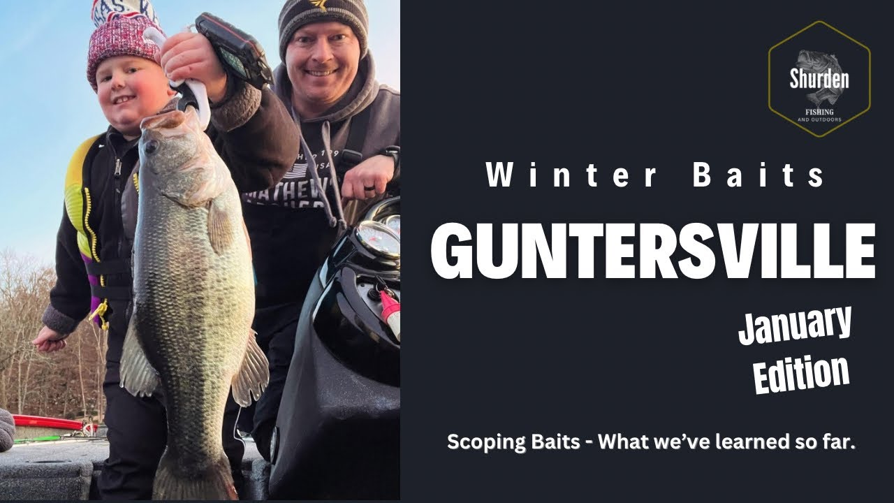 Winter Baits for Bass Fishing on Lake Guntersville – January Edition