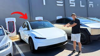 We Just Took Delivery of Tesla's NEW Model Y Standard! First Impressions