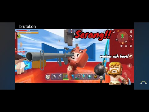 gabut aja pengen upload main mini world ngerusuh