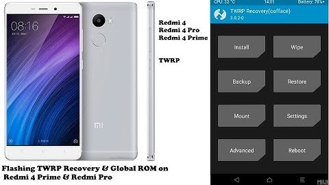 Redmi 4 Prime TWRP Recovery Flashing and Global Rom