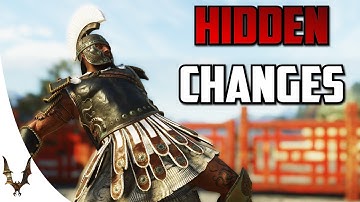 For Honor - Hidden Changes on the TESTING GROUNDS