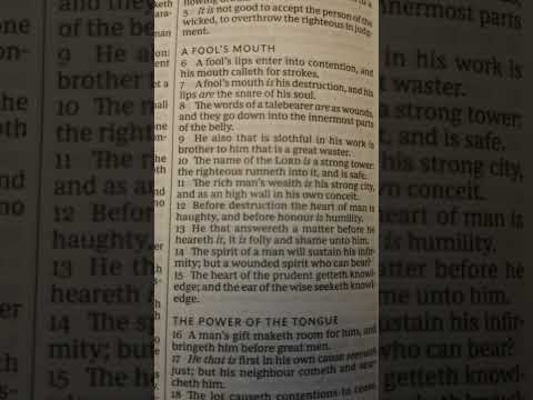 Proverbs 18:13