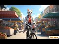 Poor Kitten Crashes Her Bike… What Mom Did Next Will Melt Your Heart!