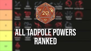 BG3 Tadpole Power Tier List