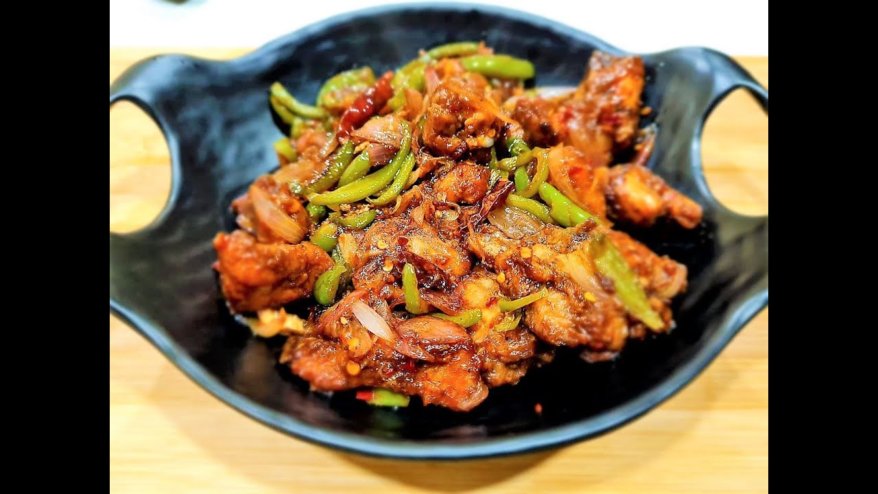 Dry Chilli Chicken Recipe | Restaurant Style Dry Chilli Chicken | Scroll Recipe | scroll recipe