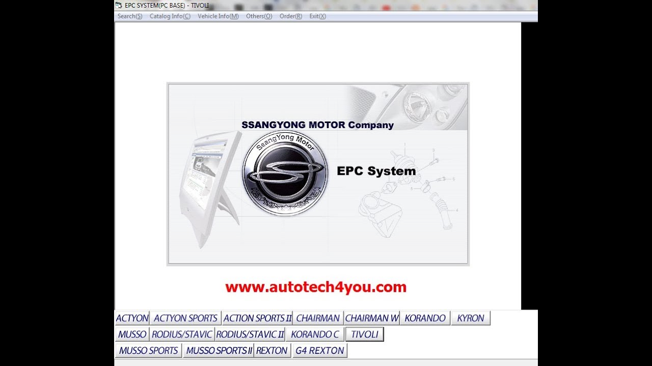 Ssangyong Epc Parts Catalog 11 2018 You Ssangyong Epc Parts Catalog 11 2018