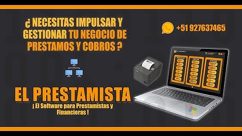 REALIZAR UN PRESTAMO - SISTEMA DE PRESTAMOS Y COBROS 💻 PARA PRESTAMISTAS Y FINANCIERAS ✅