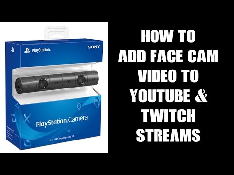 Tøj Mere end noget andet Giotto Dibondon PS4 Playstation Camera: How To Add Face Cam Video To Your Live Youtube &  Twitch Gameplay Streams - YouTube