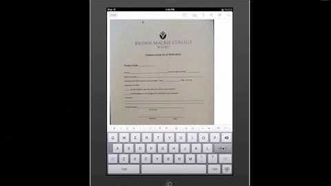 iPad Basics - Taking a Picture Note with Evernote