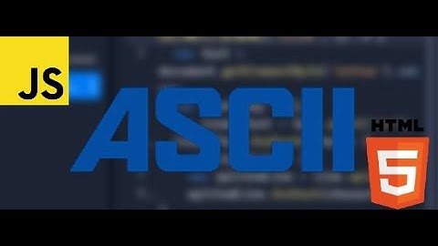 How to convert letters to ascii in html + JavaScript