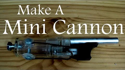 Make a Mini Cannon from a Lighter - DayDayNews