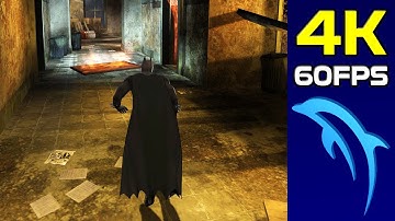 Batman Begins 🔥[4K Dolphin Emulator 🐬 3840 x: 2160 Gameplay]🔥 | 👾GameCube 2160P/60FPS!📺