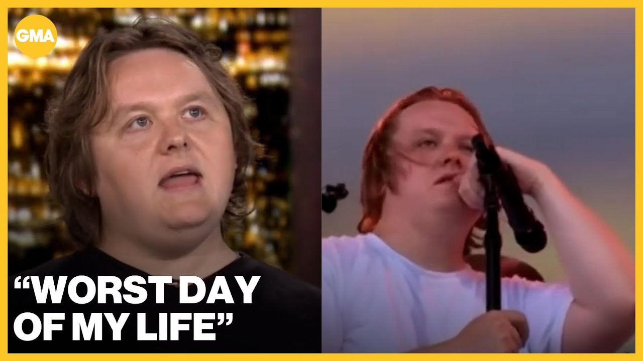 Lewis Capaldi on Glastonbury 2023 episode while performing 'Someone You Loved' Lewis Capaldi on Glastonbury 2023 episode while performing 'Someone You Loved'