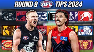 AFL Round 9 | Tips & Predictions 2024