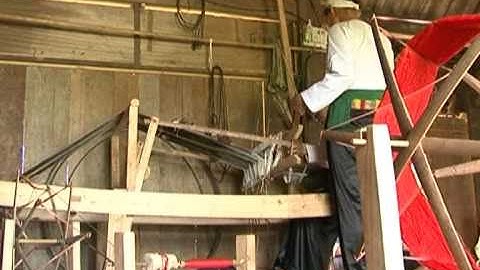 Handicraft training and market in Hoa Binh/ tap huan det tho cam